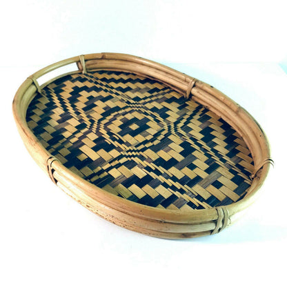 Vintage 40er 50er 60er Tablett 24x 35 cm HOLZ Holztablett MID CENTURY Deko