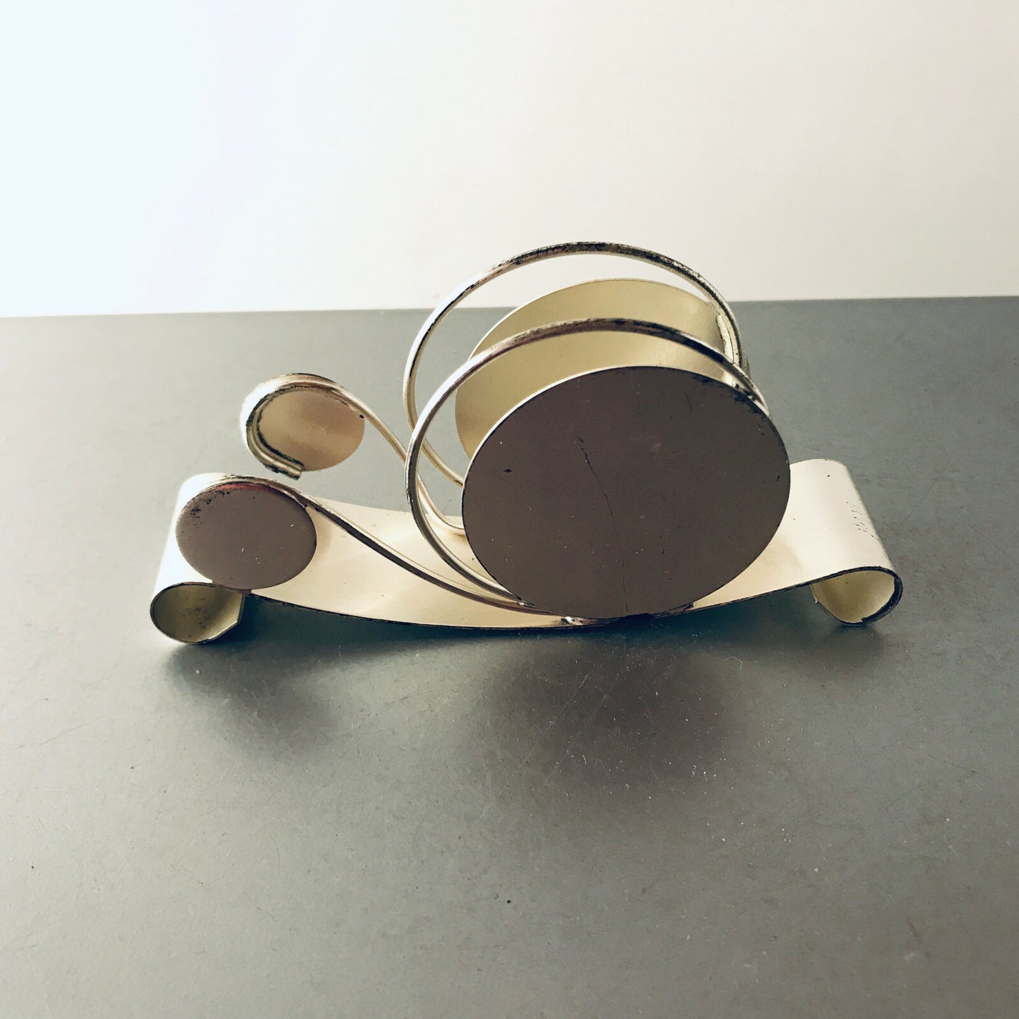 WMF Art Déco Serviettenhalter Serviettenständer versilbert H 6,2 cm