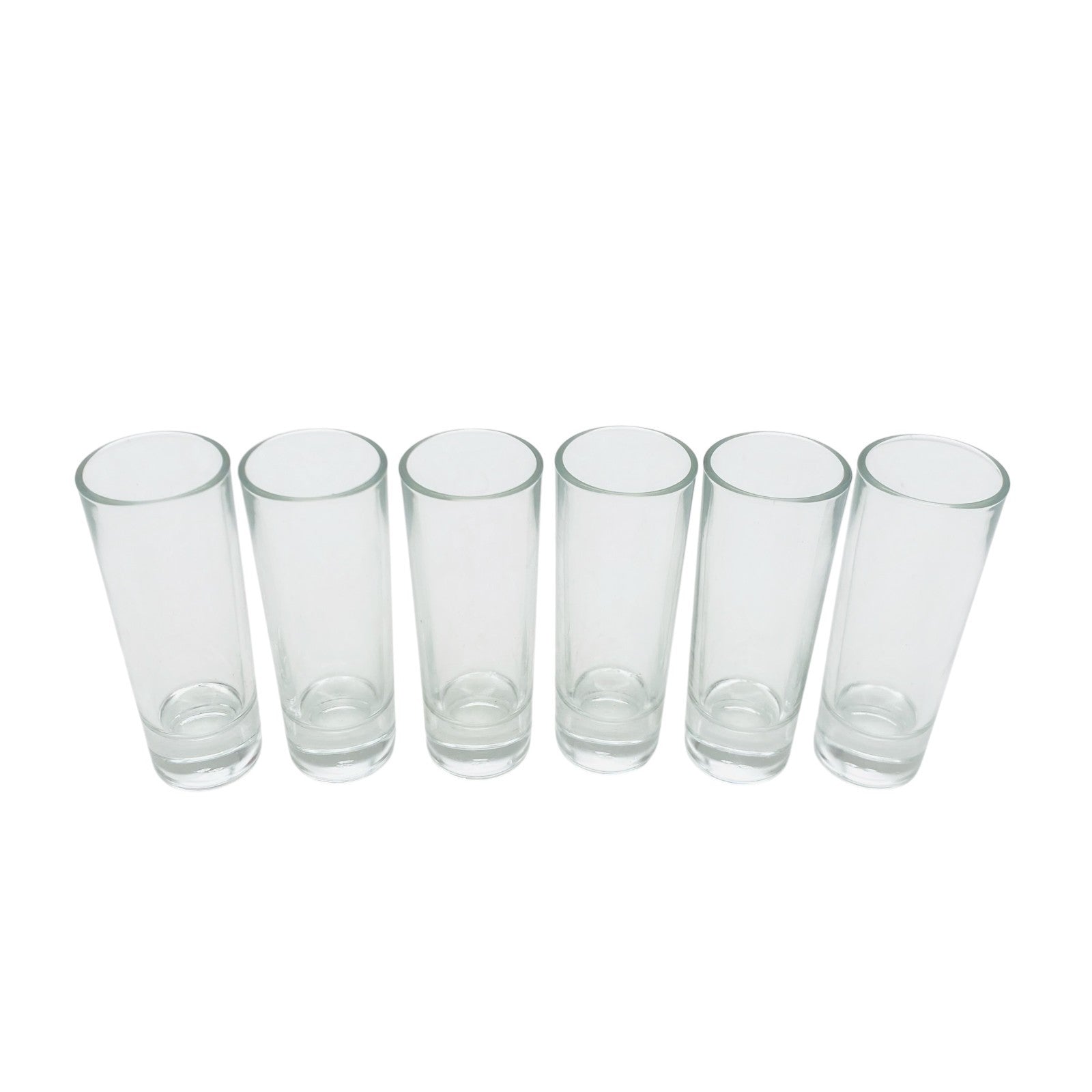 Schnapsgläser 6er Set H 10,5 cm Gläser 70er 80er Vintage Glas Likörgläser Hausba