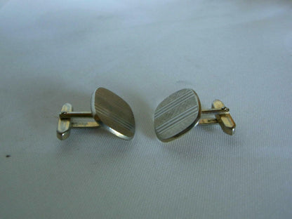Alte MANSCHETTENKNÖPFE Manschetten CUFFLINKS silber 