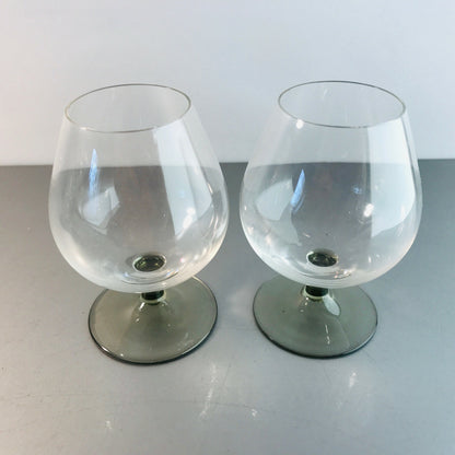 Cognacgläser 50er Brandweingläser Gläser Likörgläser 10,2 cm Rauchglas
