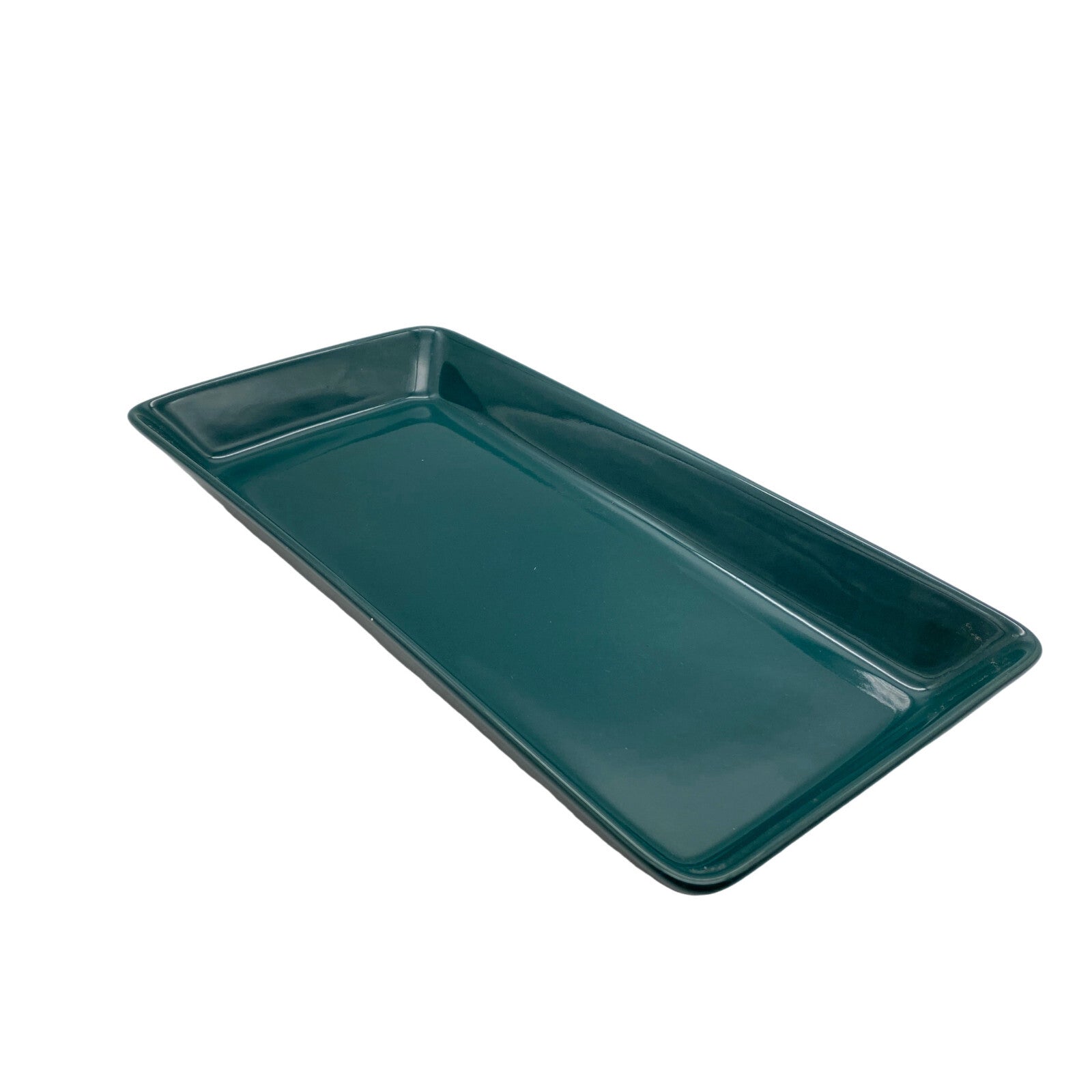 ARABIA Kaj Franck Finnland Kilta Teema GRÜN Schale 15x31 cm Platte Teller Ablage