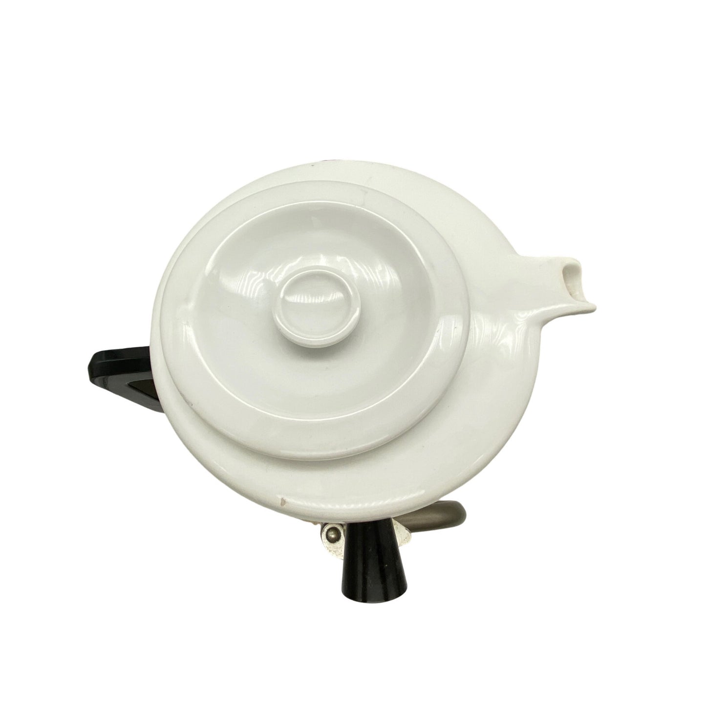 Melitta Warmhaltekanne 3 Liter Vintage 50er 60er Kippkanne Porzellan weiß