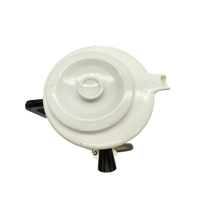 Melitta Warmhaltekanne 3 Liter Vintage 50er 60er Kippkanne Porzellan weiß