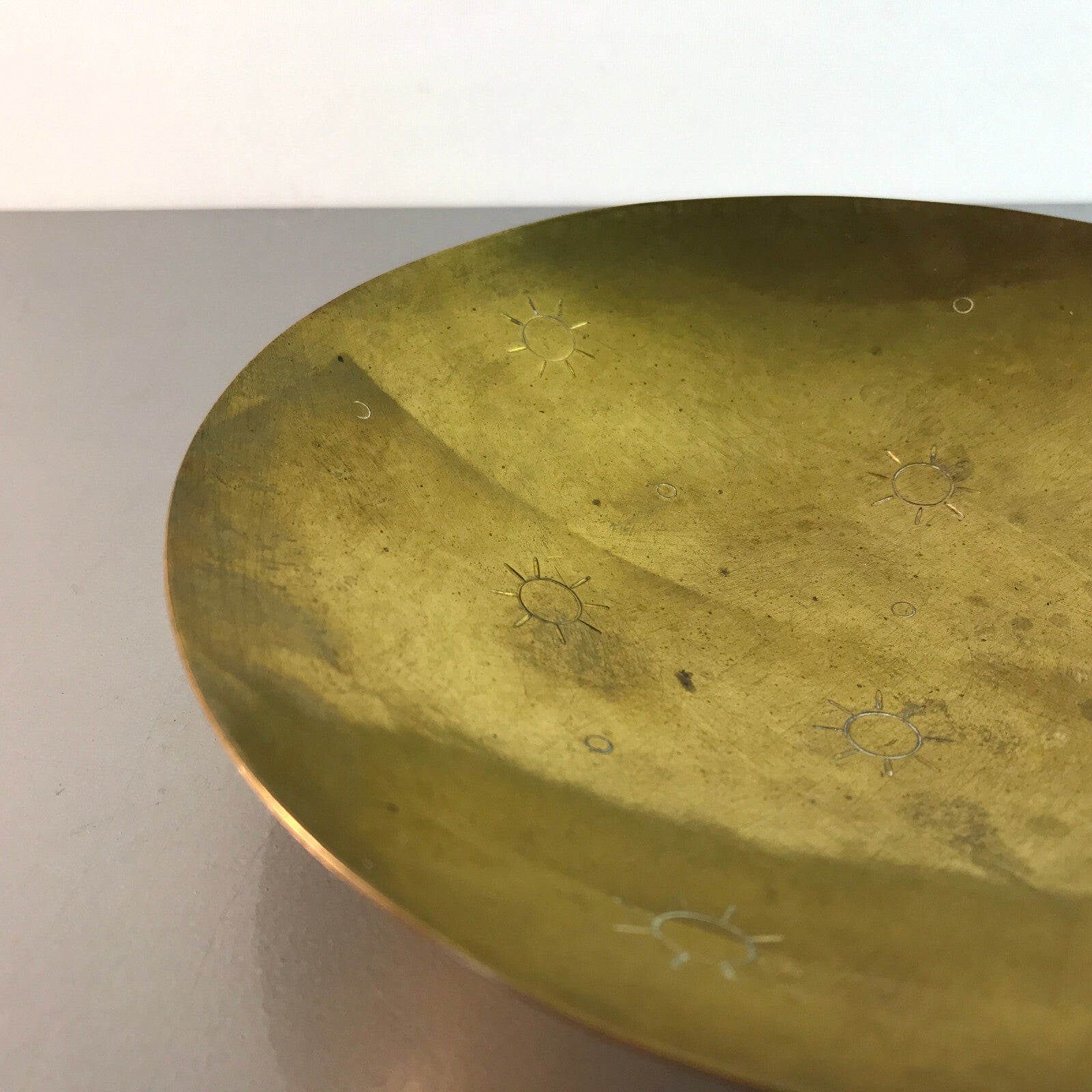Hayno Focken Art Déco 20er 30er Teller Sonnen Dekor 17 cm LAHR