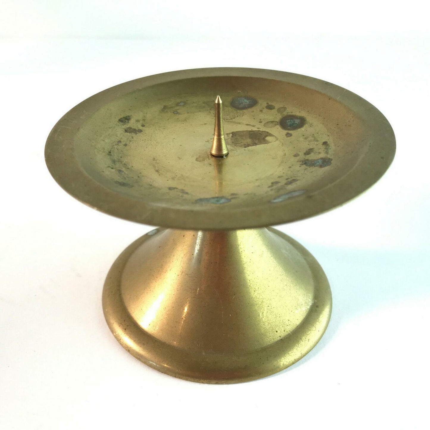 Kerzenständer Messing Kerzenhalter Haushaltskerzen 50er 60er  VINTAGE