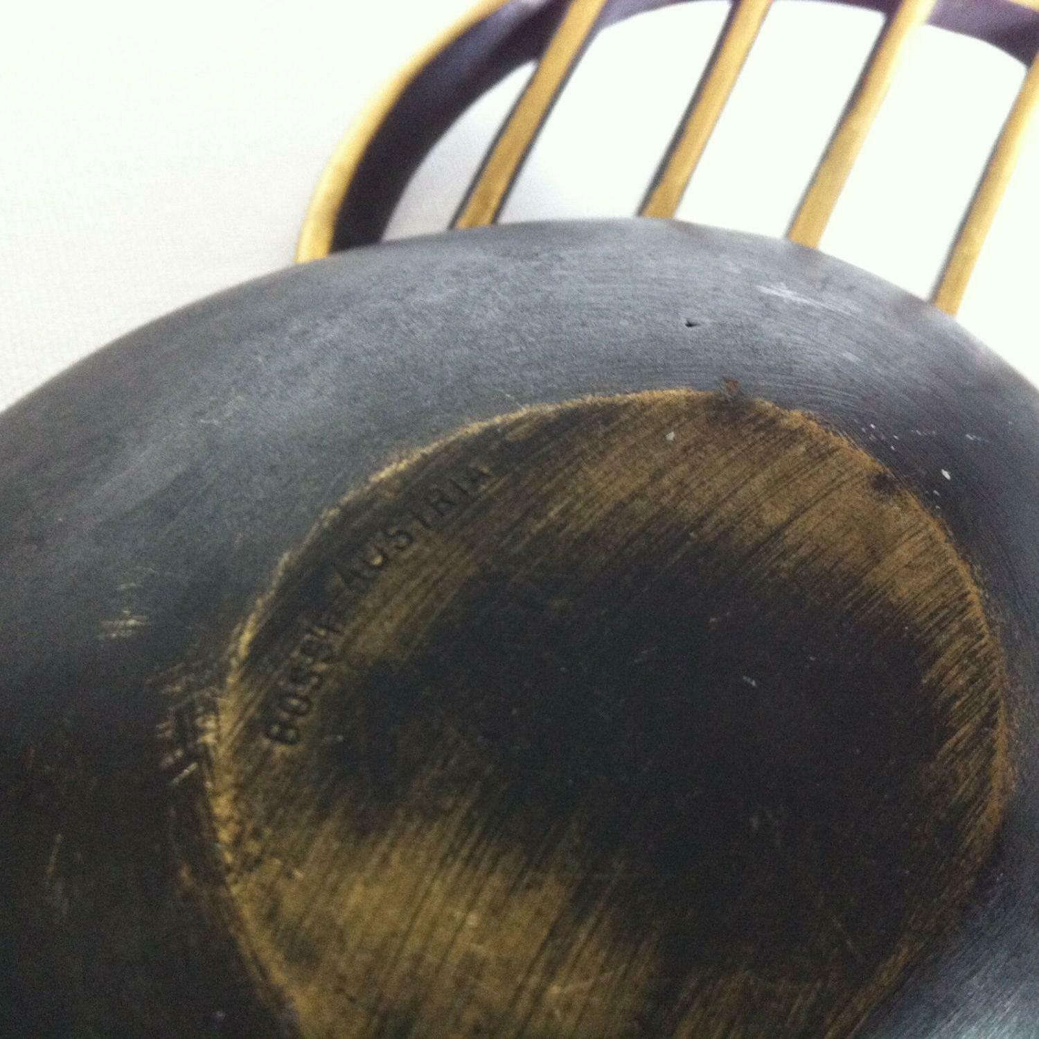 Walter BOSSE (punz.) Ascher Aschenbecher Schale Art Déco Messing KUFSTEIN