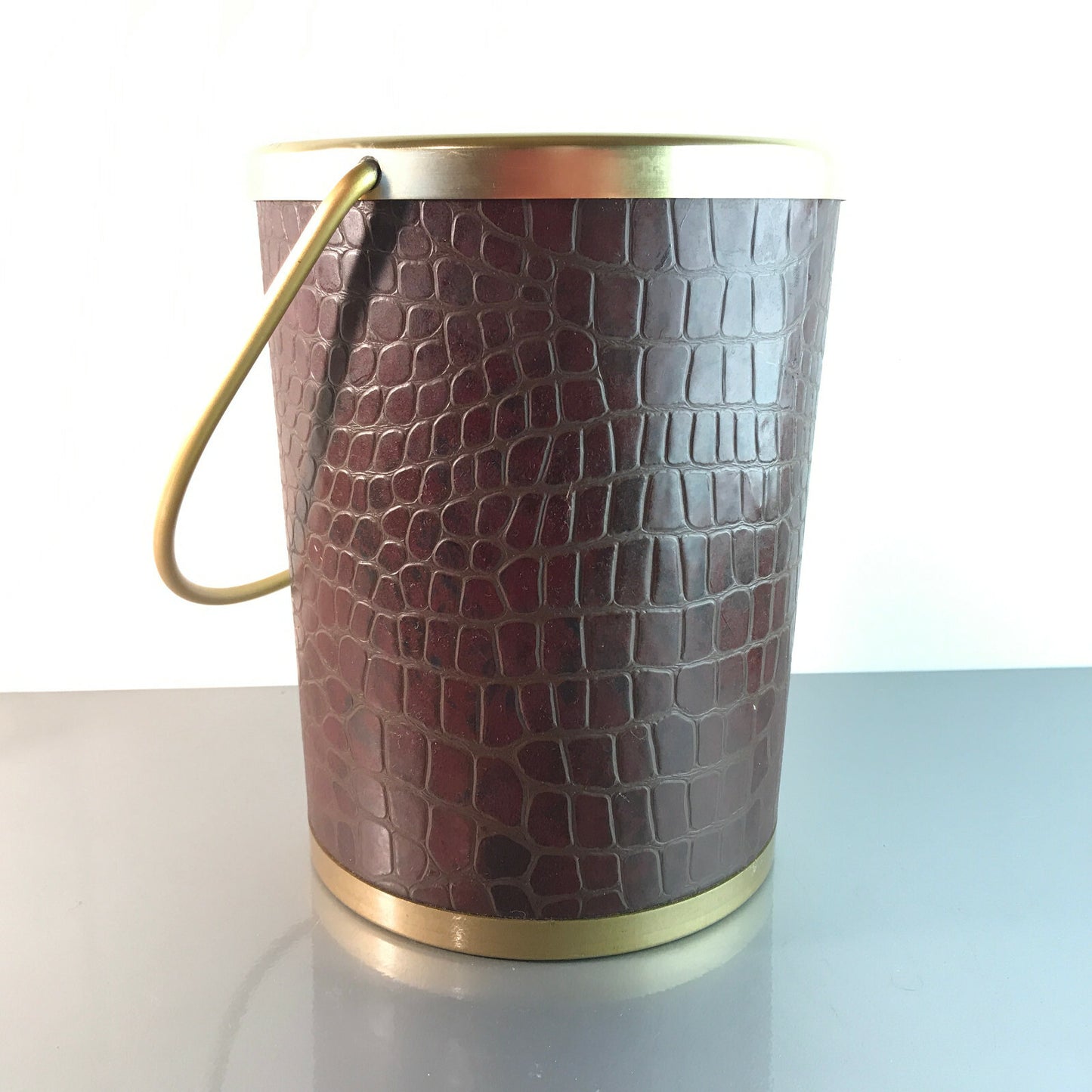 Flaschenständer Flaschenhalter Kunststoff 22 cm 70er 80er D innen 9,5 cm