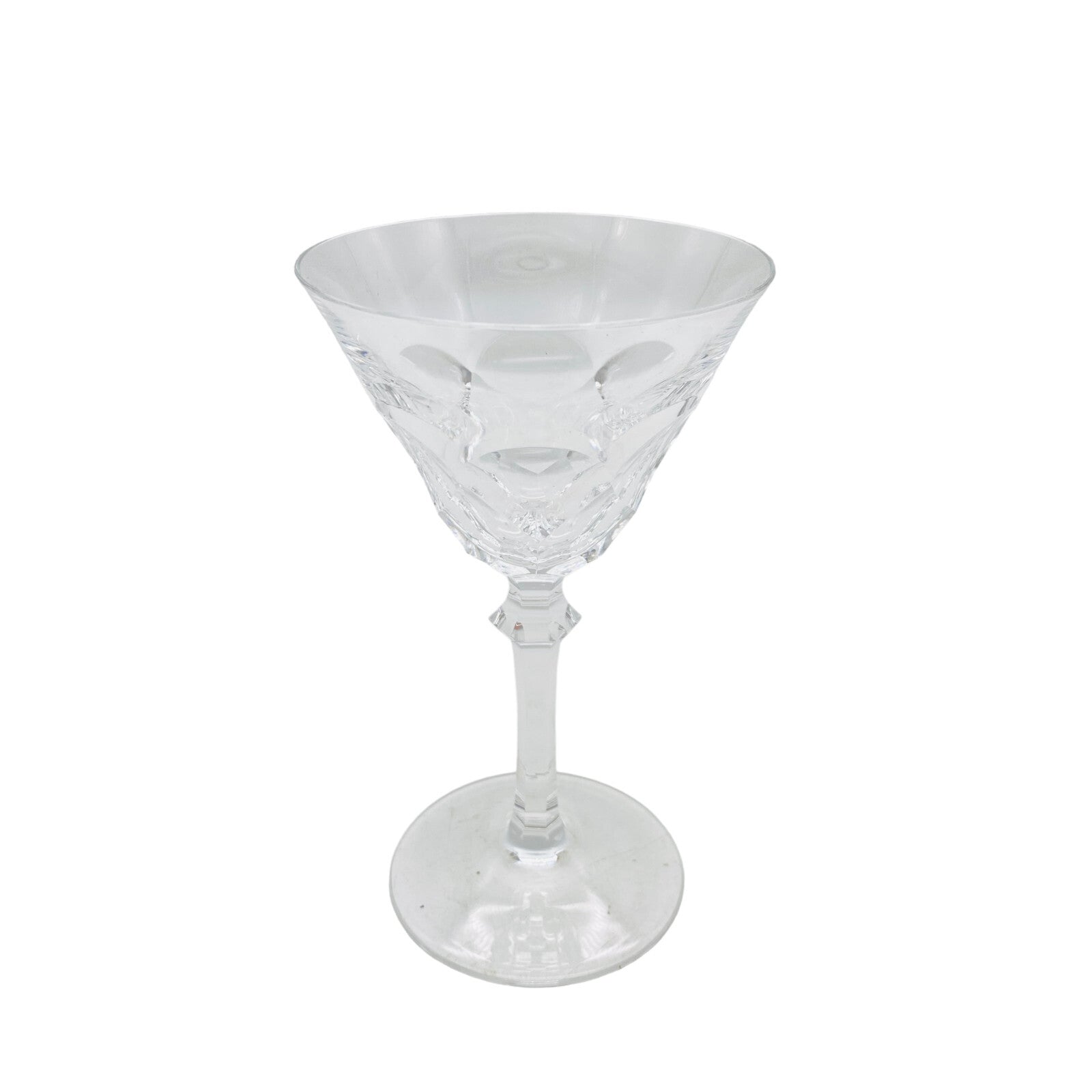 PEILL & PUTZLER Weinglas  50er 60er MID CENTURY 15,2 cm (Einzelglas) Schliff