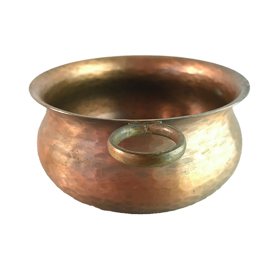 ZINT Flaschenhalter Kupfer Vintage 50er 60er MID CENTURY Schälchen