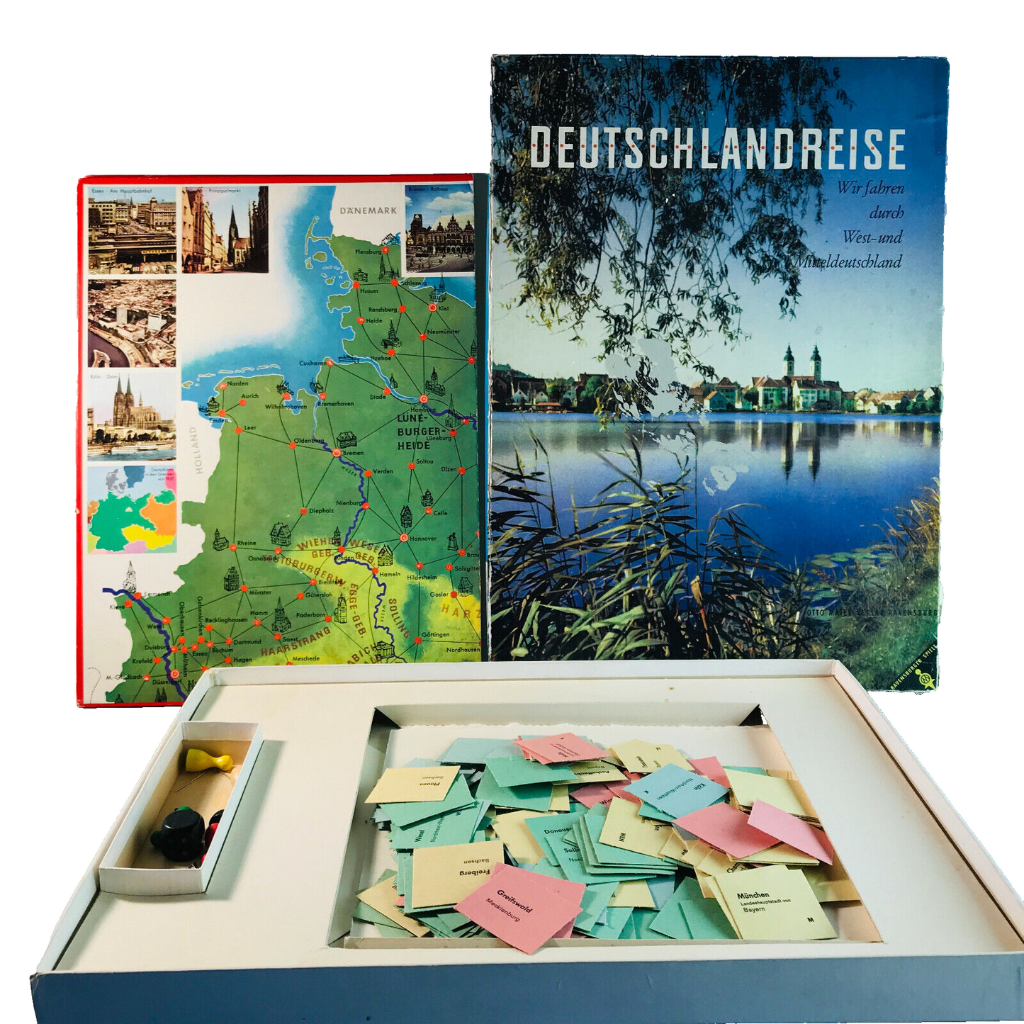 Vintage Deutschlandreisen 60er Jahre MID CENTURY Otto Maieer Verlag 