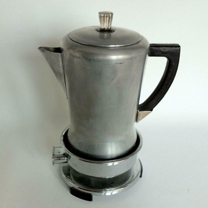 CONTIENTAL West Bend USA ALU Perkolator Kaffeekocher Kaffeemaschine  Dekoration