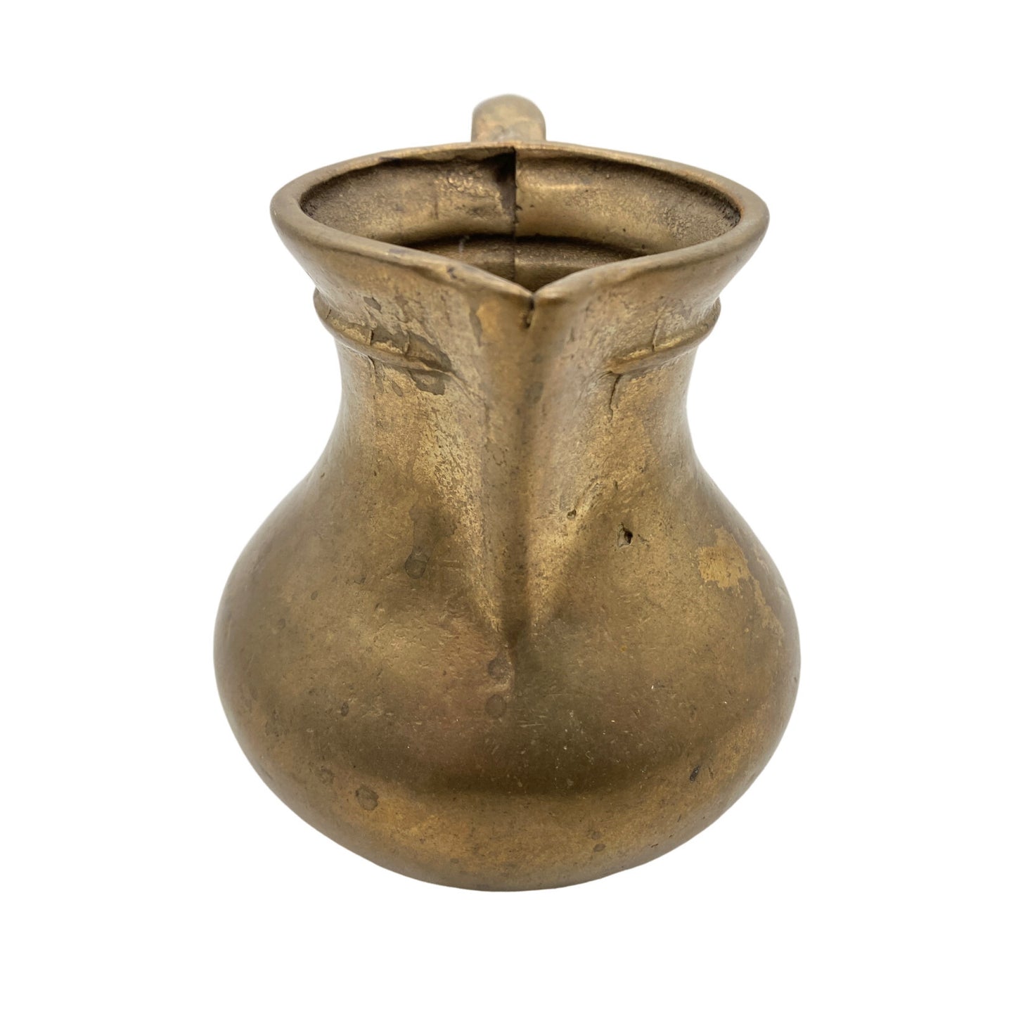 MESSING Vase Messingvase H 11  cm Kanne Vintage 50er 60er Krug Vase Dekoration