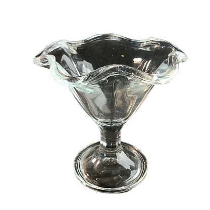FIDENZA Italy EISBECHER Glas Konfektschale BONBONIERE 