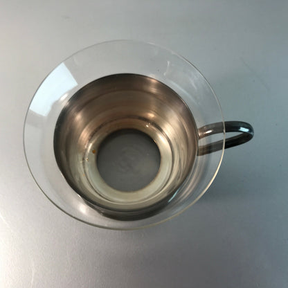 Art Déco Teetasse 30er 40er 50er VINTAGE versilbert Tasse Halter