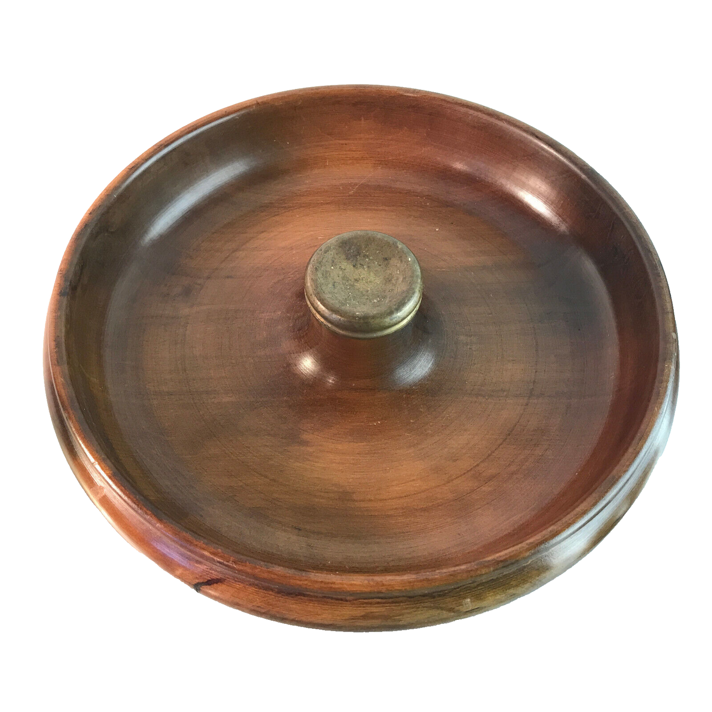 HOLZSCHALE 28 cm Schale Nussschale Vintage 50er 60er MID CENTURY