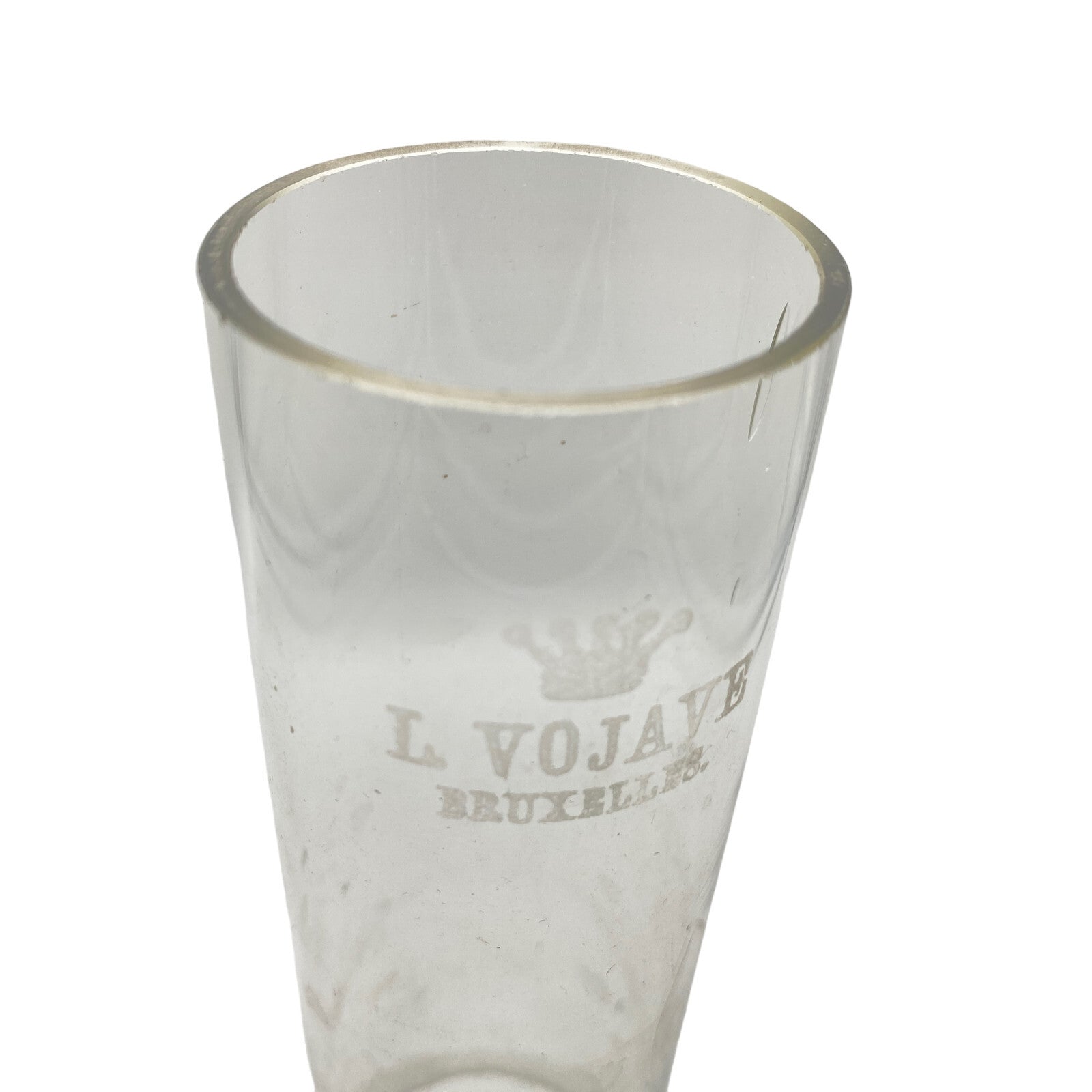 VOJAVE Ersatzschirm Petroleumleuchte Lampenschirm Petroleumlampe H 26 cm Glas