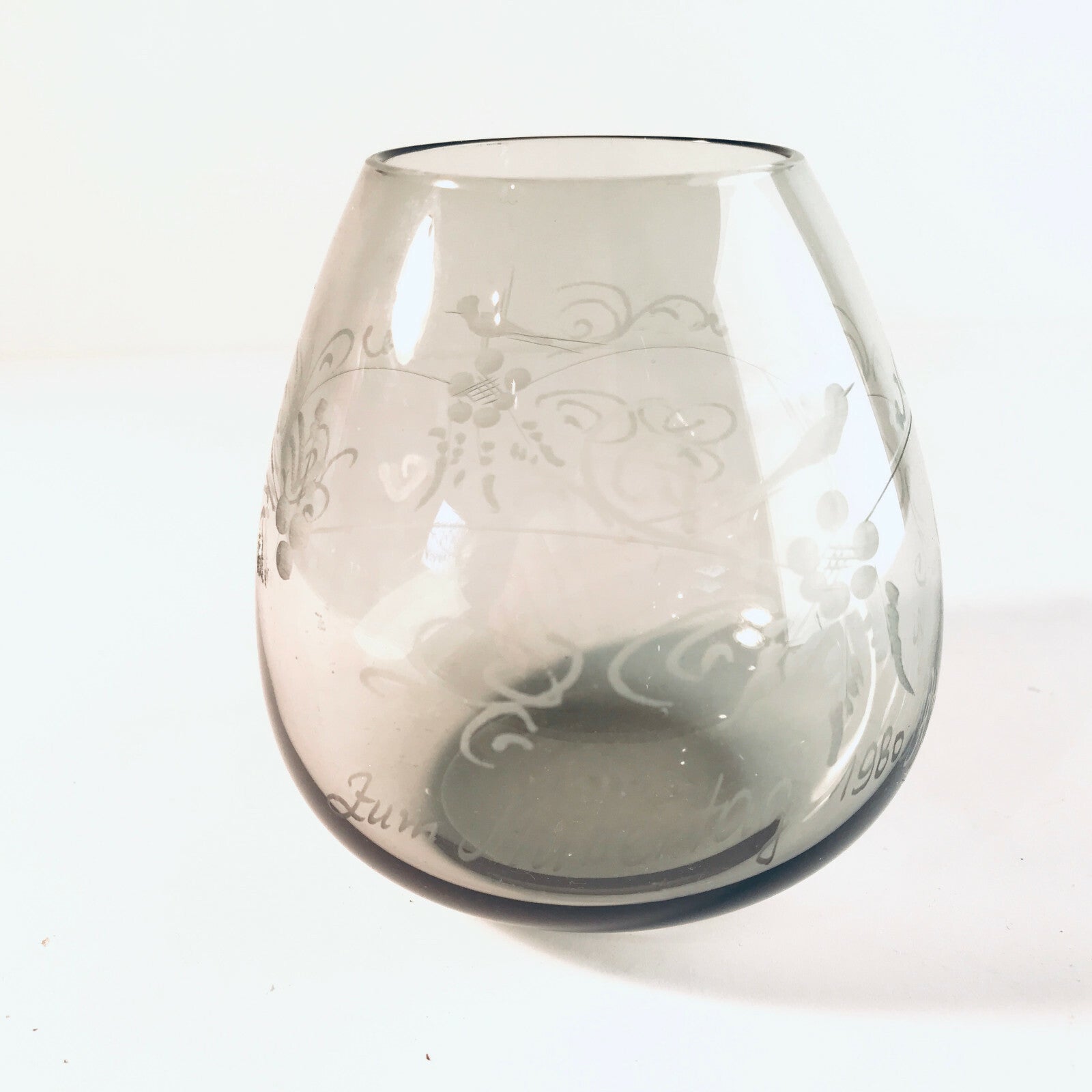 Vintage Vase ZUM MUTTERTAG 1980 Annette 50er 60er 9 cm MID CENTURY