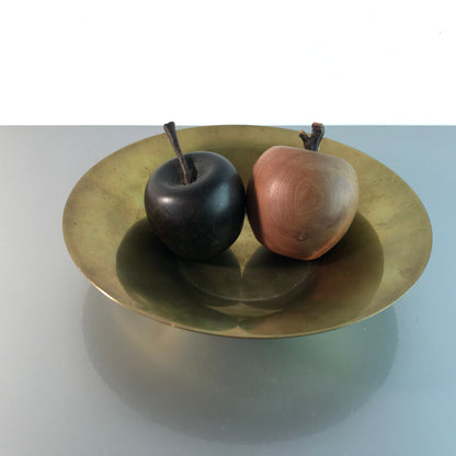 Messing Schale HAGENAU Wien Brotkorb Obstschale 50er 60er Vintage 19,3cm