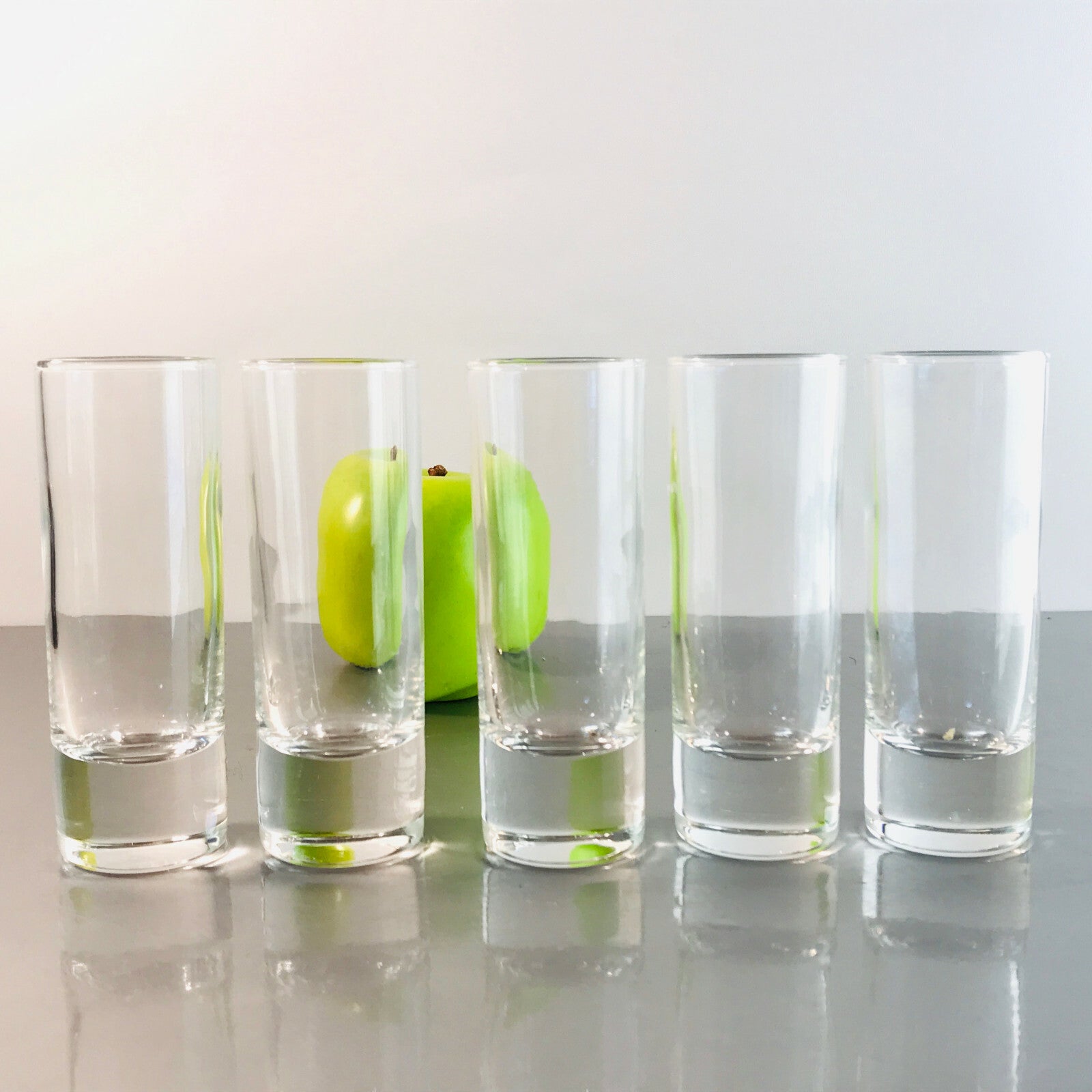 5er Schnapsglas Schnaps Gläser Schnapsgläser 10,5 cm Vintage