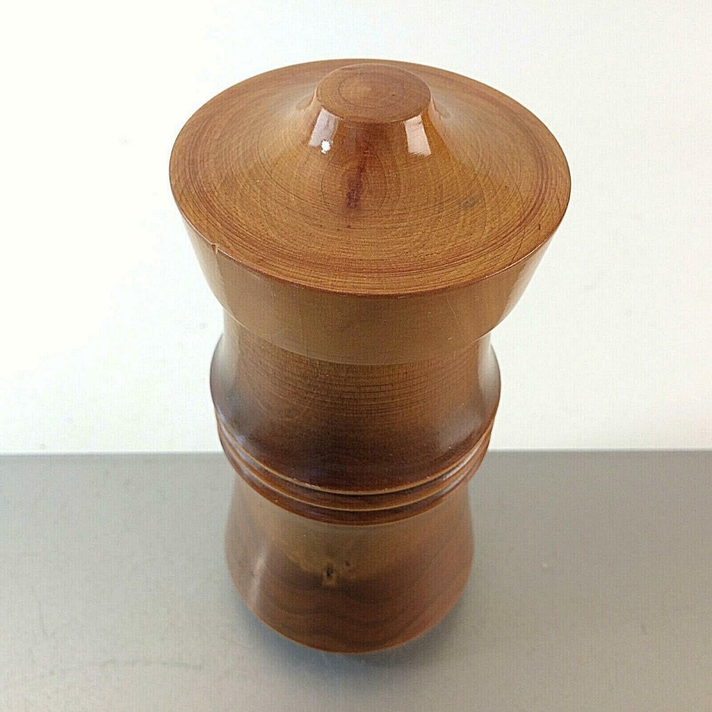 Deckeldose HOLZ Holzdose DOSE rund Schmuckdose Schatulle 15,5 cm