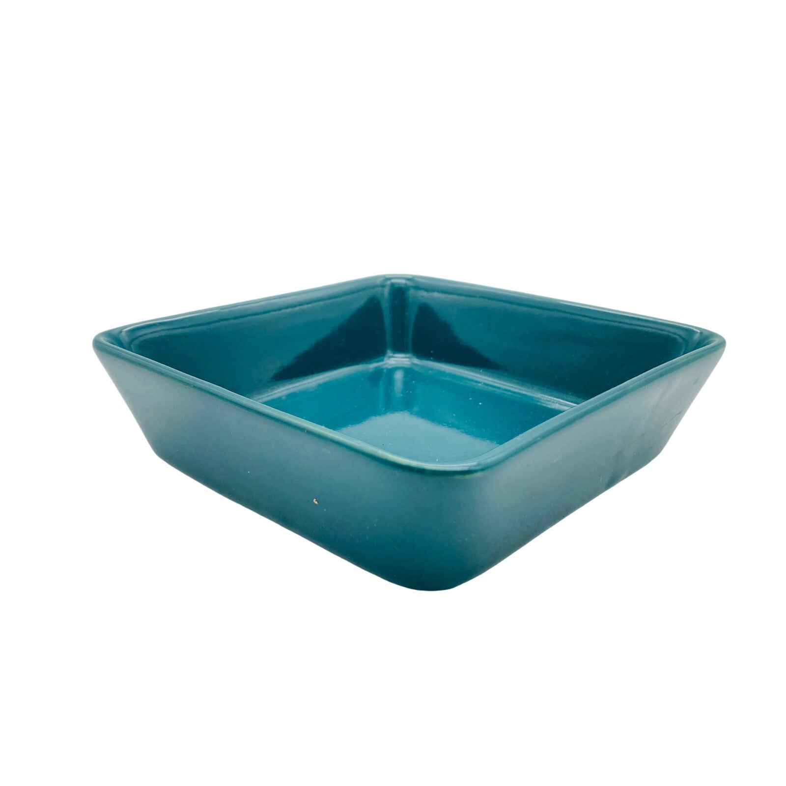 ARABIA Kaj Franck Finnland Kilta Teema GRÜN 13,7x13,7 cm Schale eckig Dekoration