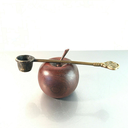 Kerzenlöscher Messing Kopf Glocke 17 cm Dochtlöscher Vintage 60er 