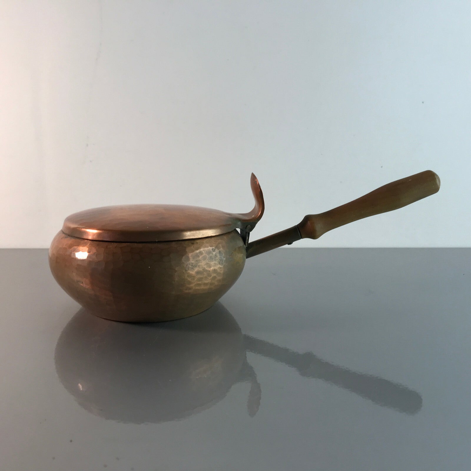 ZINT Dose Kupfer Vintage 50er 60er MID CENTURY Schälchen Pfännchen