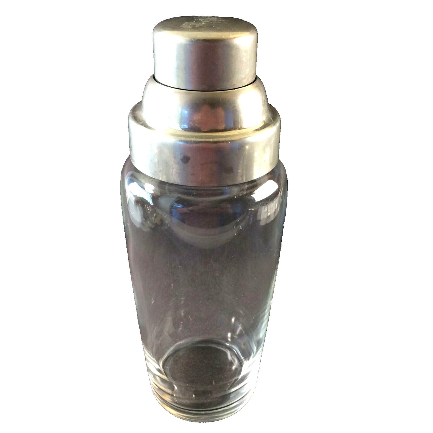 BMF Glas 70er 60er Cocktailshaker 60er 70er 22 cm Shaker