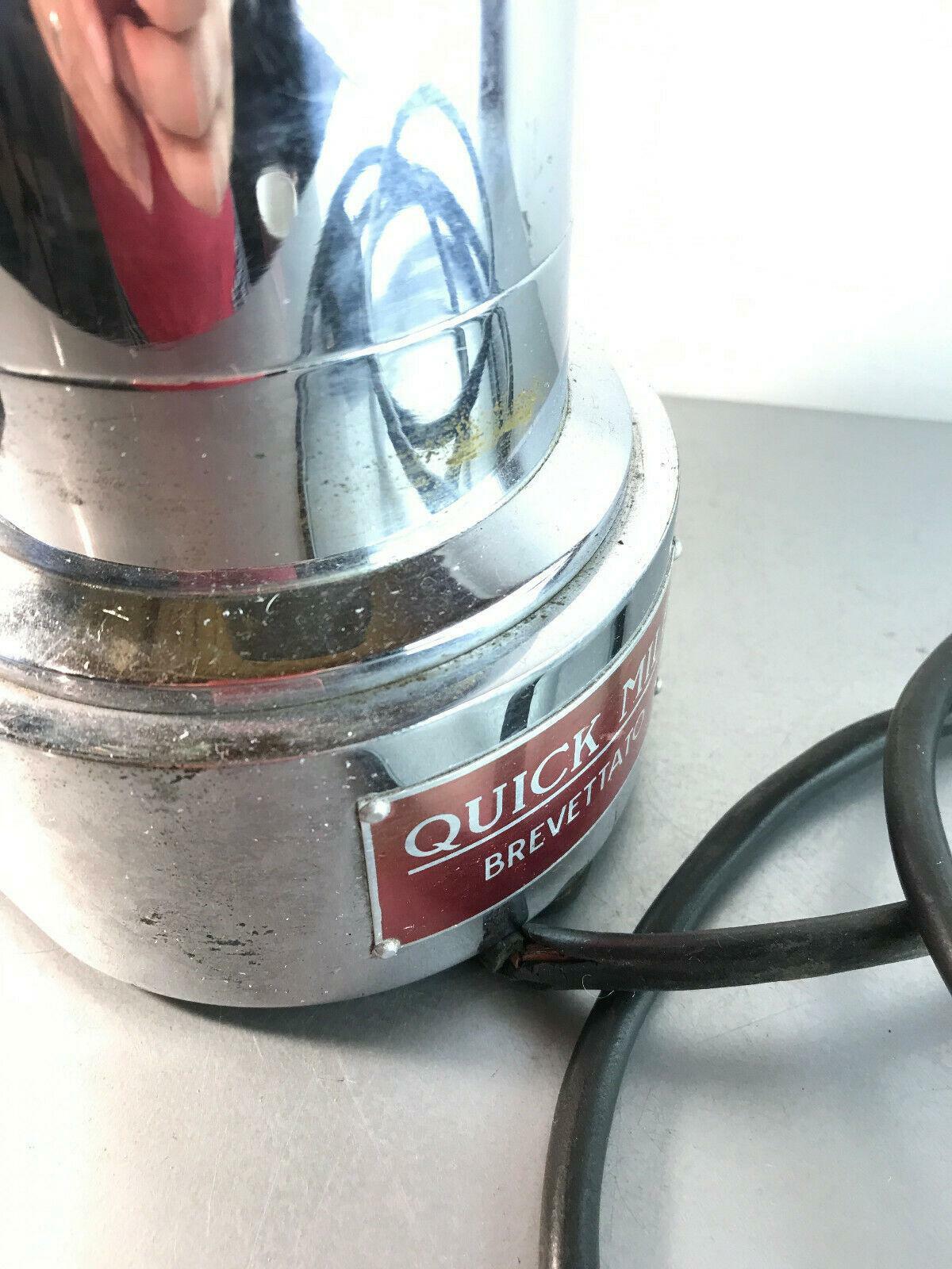 QUICK MILL Brevettato OMBRE Kaffeemühle ITALY Mühle 50er 60er 46 cm