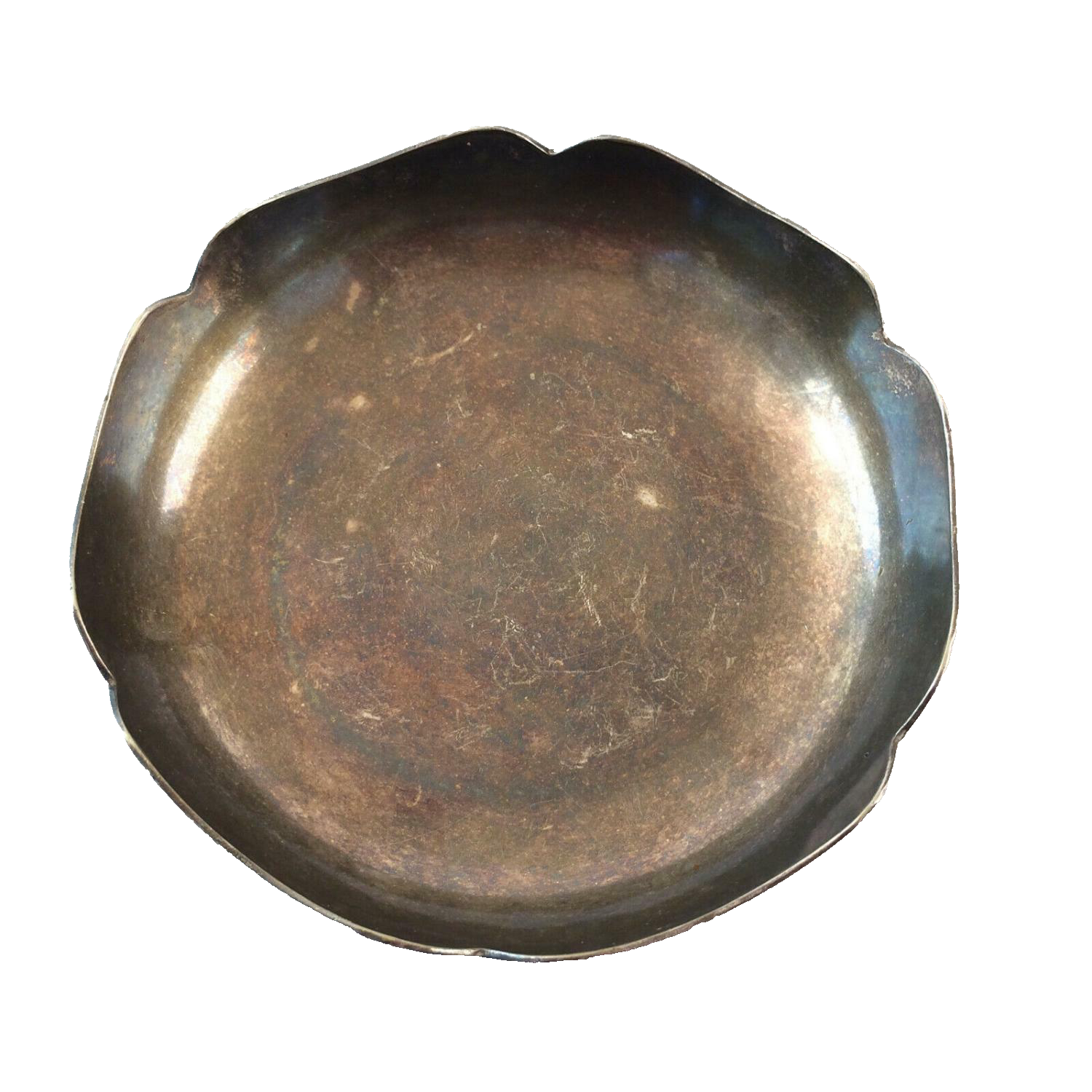 HOKA  Schälchen versilbert 20er 30er 40er Silber Schale 13 cm Hotel Knauf