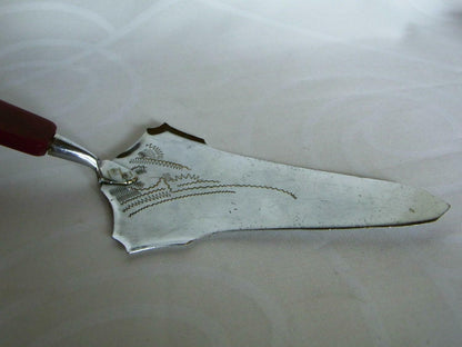 BAKELIT Tortenheber Art Déco 20er / 30er / 40er ART DECO Kuchenheber