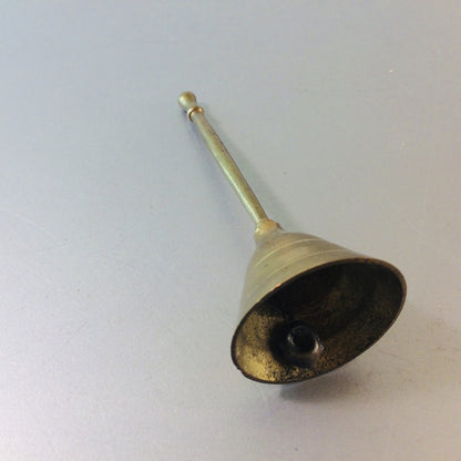 Messing Tischglocke Vintage H 13 cm 50er 60er MID CENTURY Glocke
