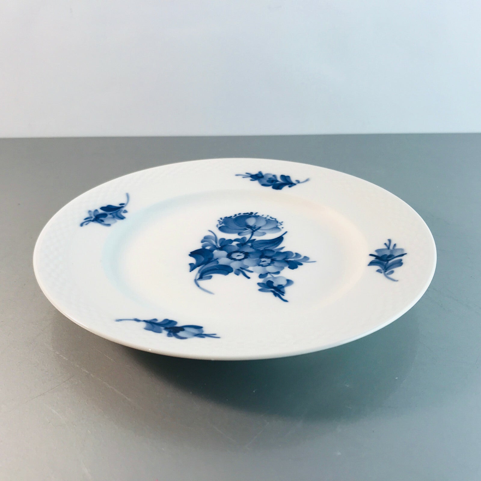 Royal Copenhagen blaue Blume Kuchenteller Teller Frühstücksteller 19 cm