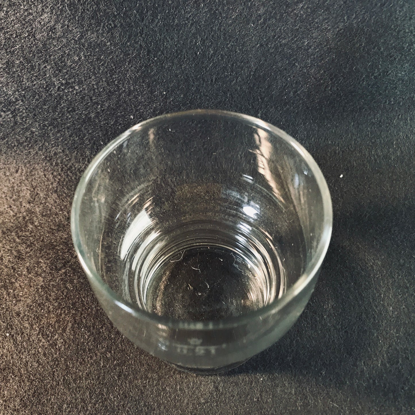 Wasserglas 8,5 cm  50er 60er Glas (Einzelglas)