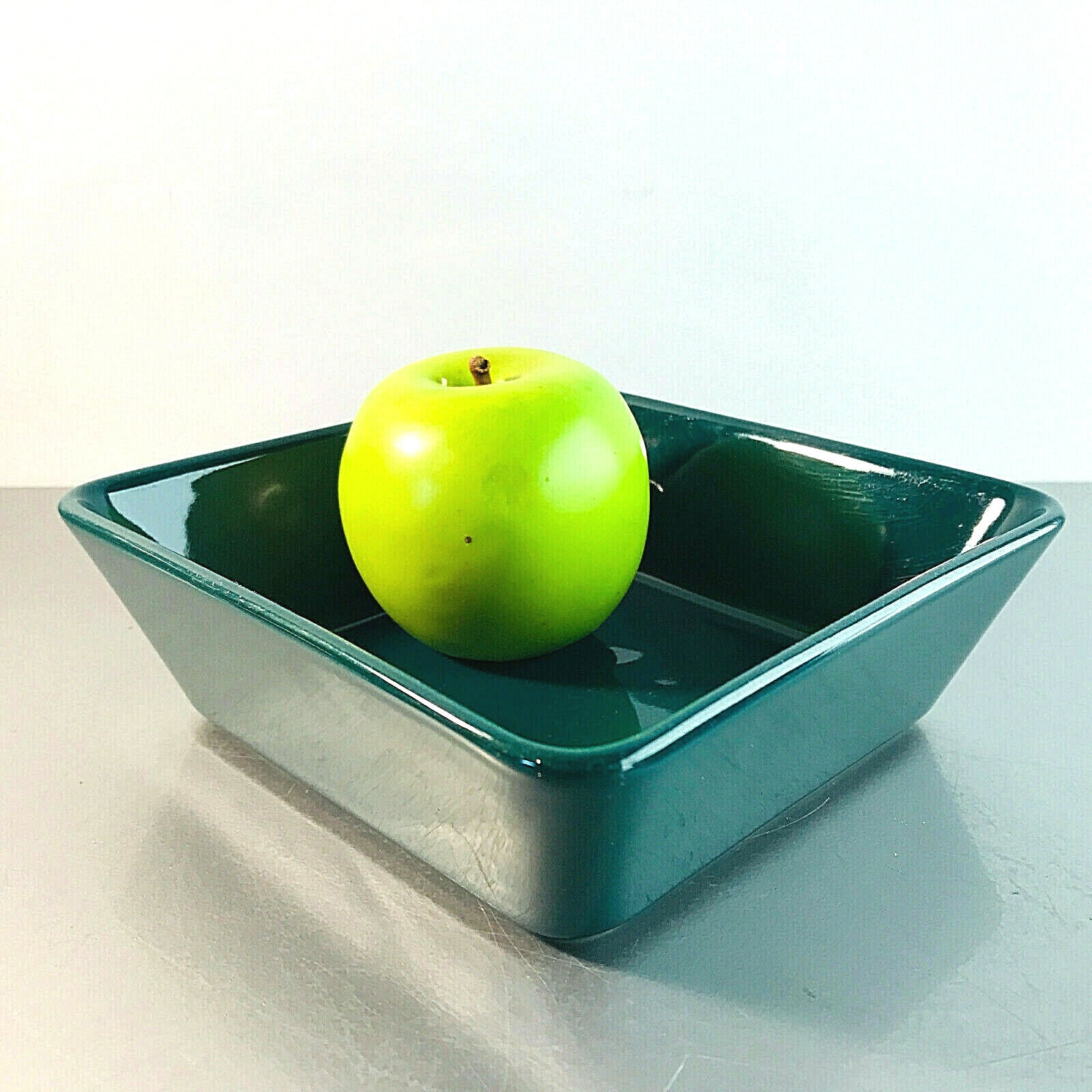 ARABIA Kaj Franck Finnland Kilta Teema GRÜN Schälchen Schale eckig