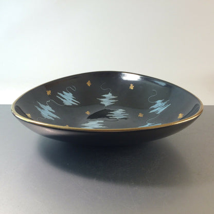 WÄCHTERSBACH Keramik Schale 25,5 cm 50er 60er "TOKIO" Mid Century Schüssel