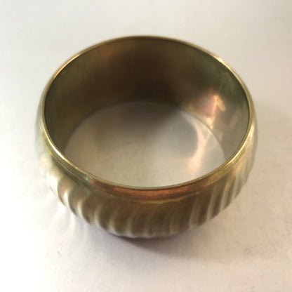 ARMREIF Vintage Messing innen D 6,5 cm Armring 60er 70er Vintage