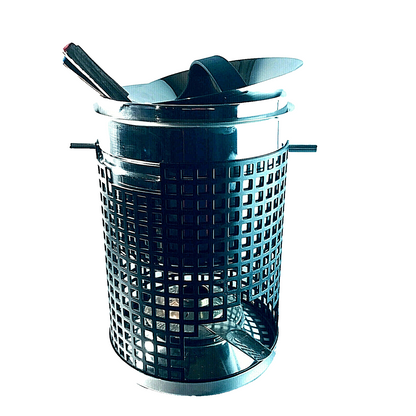 SPRING Swiss Fondue Topf Fonduetopf Stövchen Rechaud Edelstahl Gabeln