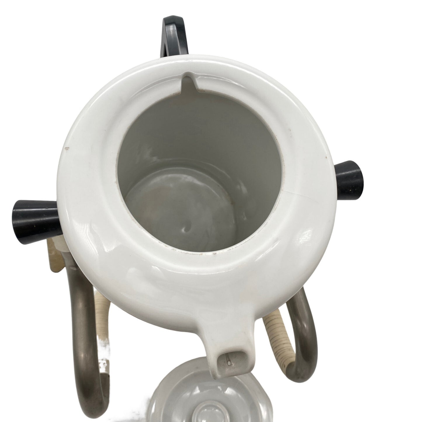 Melitta Warmhaltekanne 3 Liter Vintage 50er 60er Kippkanne Porzellan weiß