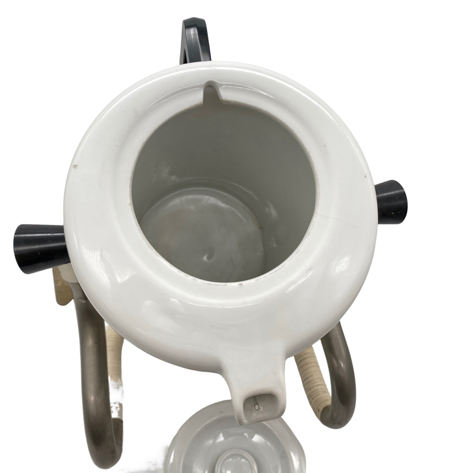 Melitta Warmhaltekanne 3 Liter Vintage 50er 60er Kippkanne Porzellan weiß