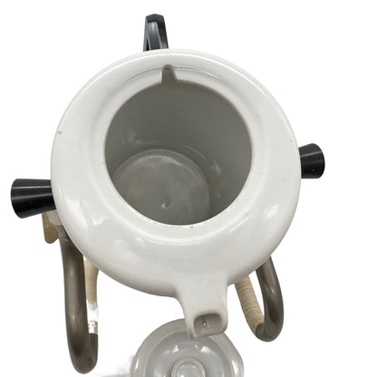 Melitta Warmhaltekanne 3 Liter Vintage 50er 60er Kippkanne Porzellan weiß