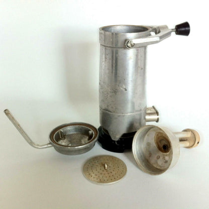 Espressomaschine UNGARN Espressokocher 29,5 Kaffeemaschine Alu 50er 60er