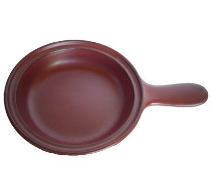 Keramik SAUCIERE Pfännchen Stieltopf mit Marke D 13,5 cm