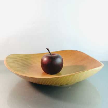 Schale MID CENTURY Holzschale Ahorn Schale Holz 29 cm 50er 60er