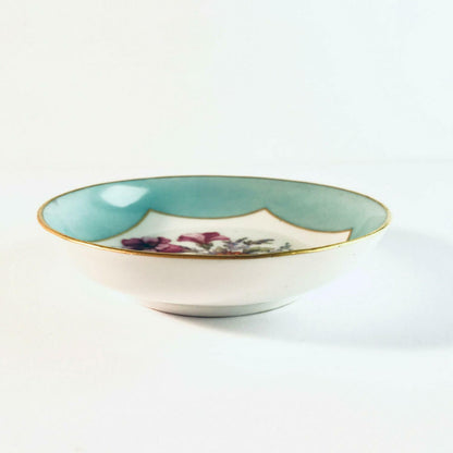 KPM Berlin 1928 Schale Schüssel Schälchen mit Blüten Porzellan D 12 cm
