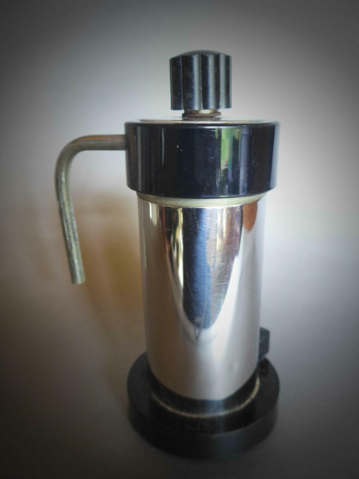 Velox Ferrara PATENT Espressokocher schwarz elektr. 2 Tassen 70er Italy