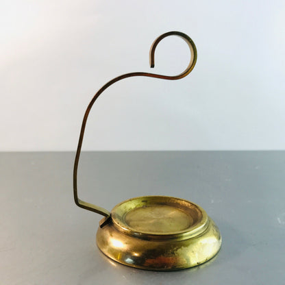 Messing Halter 50er 60er Vintage H 11 cm 