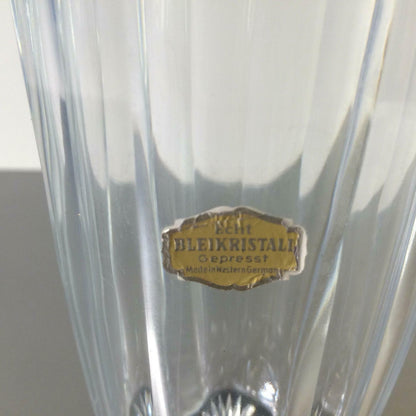 SHAKER Cocktailshaker Glas H 20,5 cm Pressglas 60er 70er