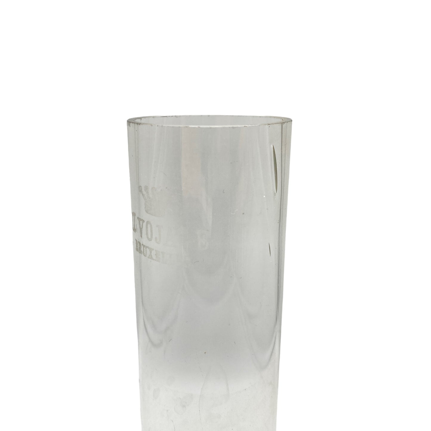VOJAVE Ersatzschirm Petroleumleuchte Lampenschirm Petroleumlampe H 26 cm Glas